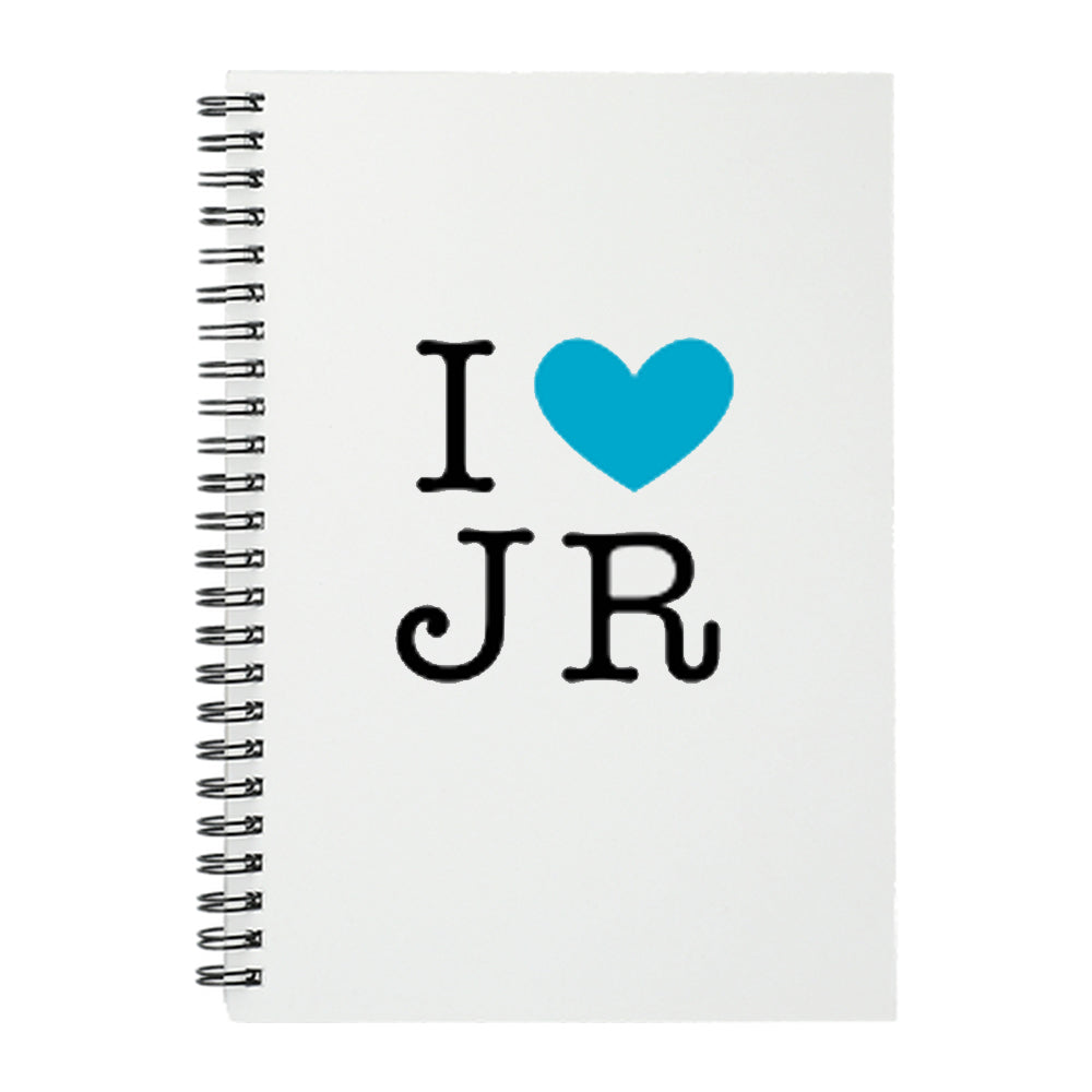 I Love JR - 5.5 x 8.5 Notebook