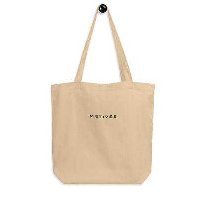 Embroidered Eco Tote Bag - Motives