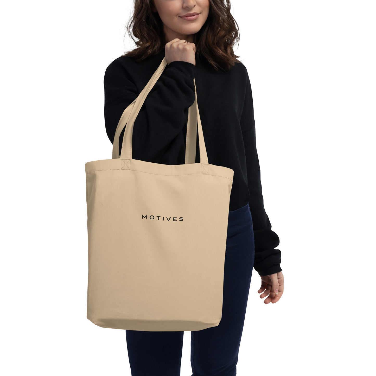 Embroidered Eco Tote Bag - Motives