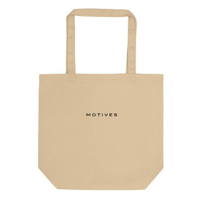 Embroidered Eco Tote Bag - Motives