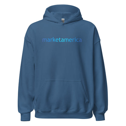 Hoodie with Gradient Logo - Market America