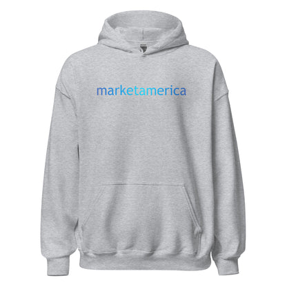 Hoodie with Gradient Logo - Market America