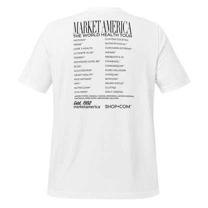 The World Health Tour Tee Shirt