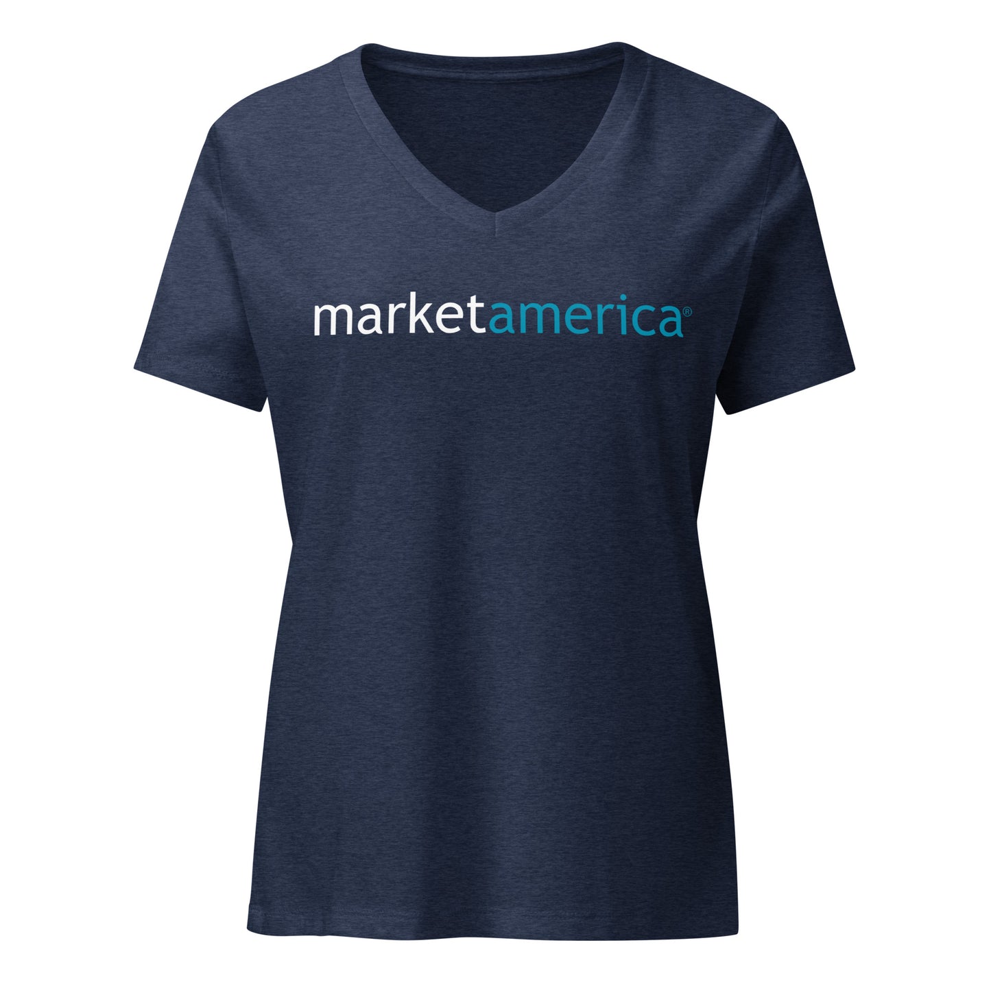 Market America - Women’s relaxed v-neck t-shirt